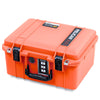 Pelican 1507 Air Case, Orange with Black Handle & Latches ColorCase