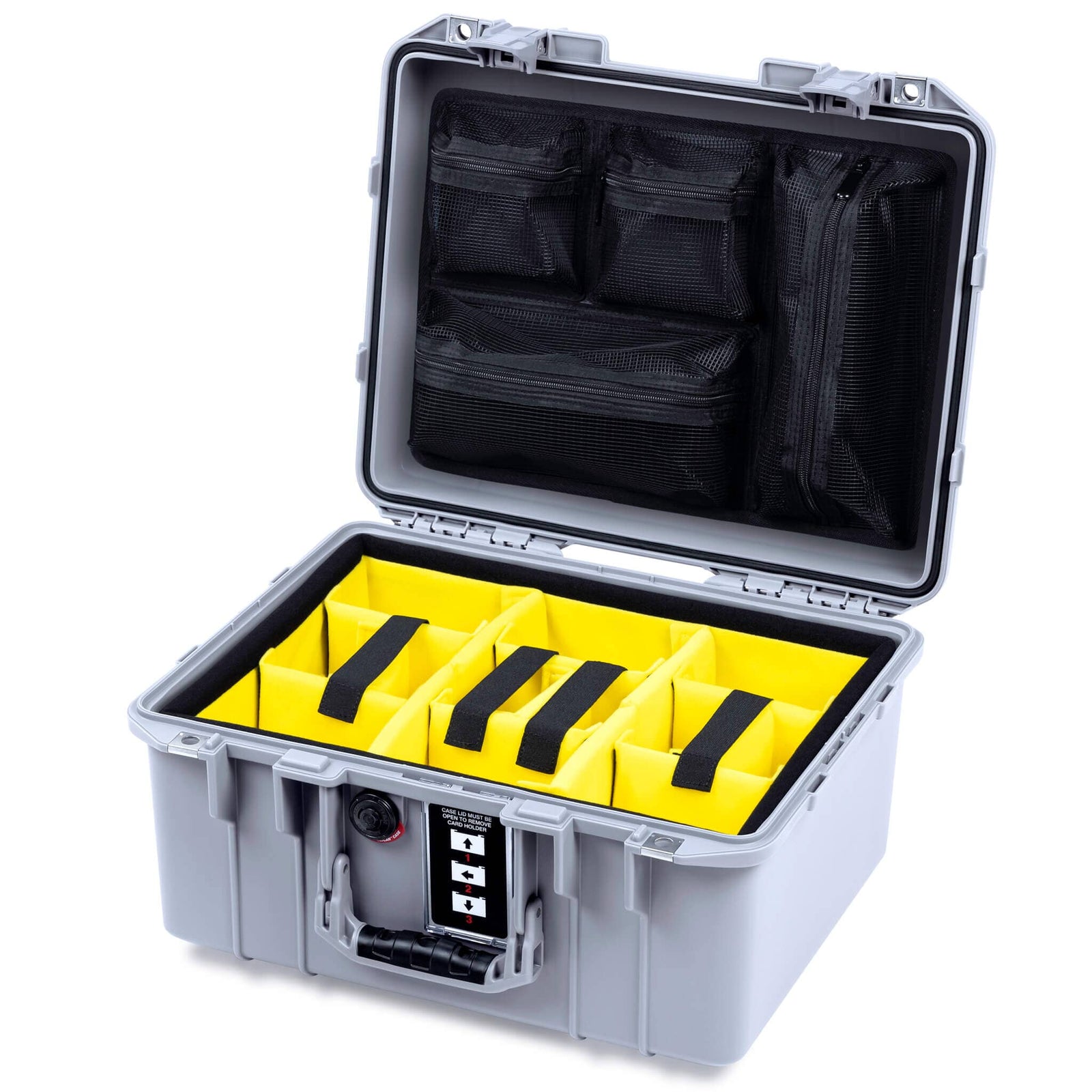 Pelican 1507 Air Case, Silver ColorCase 