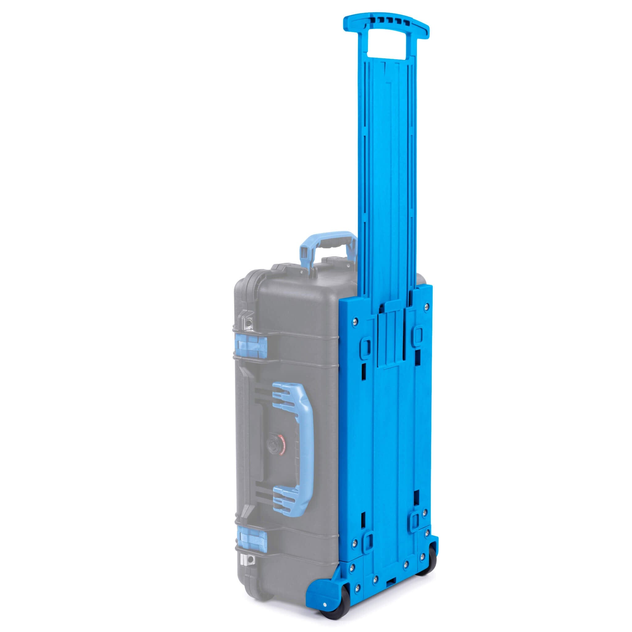 Fontaine Supreme back blue 保護ケース付きレアデック Blue Replacement Trolley & Wheels for Pelican 1510 Protector Case