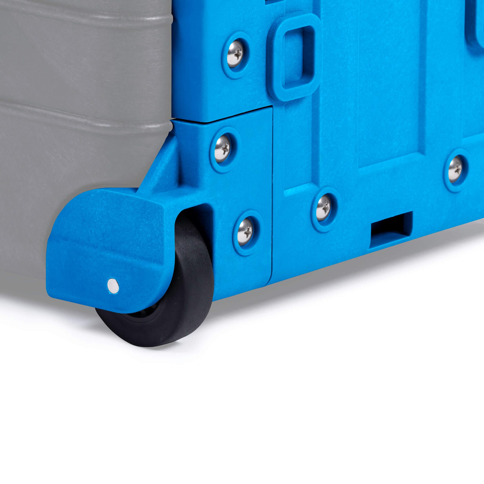 Blue Replacement Trolley & Wheels for Pelican 1510 Protector Case