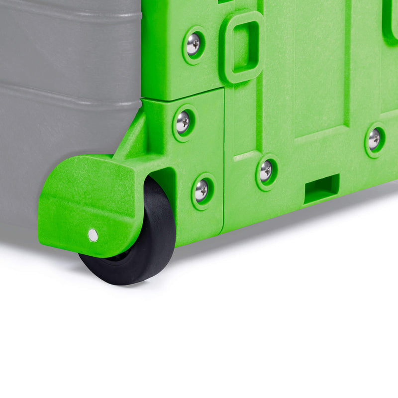 Pelican 1510 Replacement Trolley & Wheel Housing Assembly, Lime Green ColorCase 