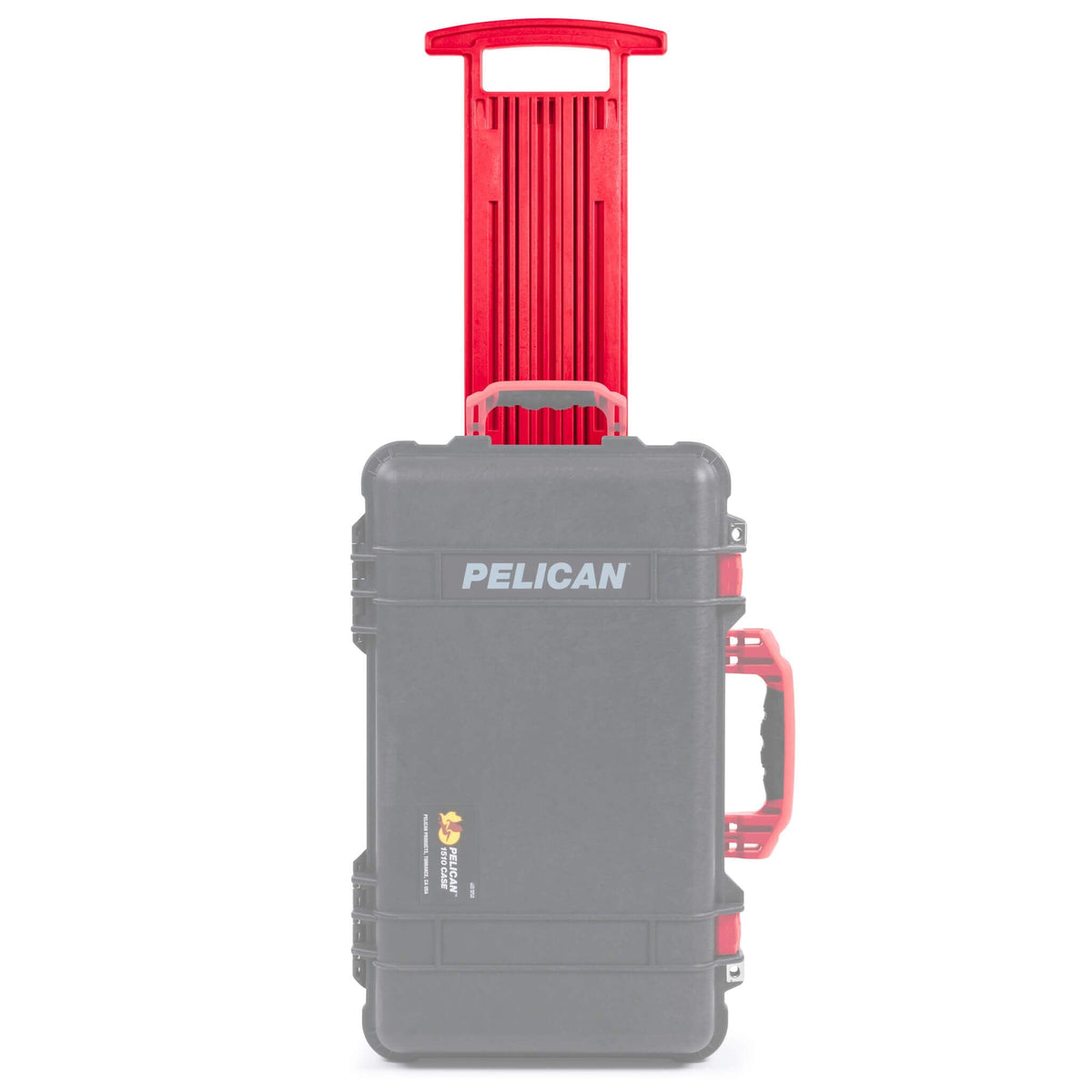 Pelican 1510 Replacement Trolley &amp; Wheel Housing Assembly, Red ColorCase 