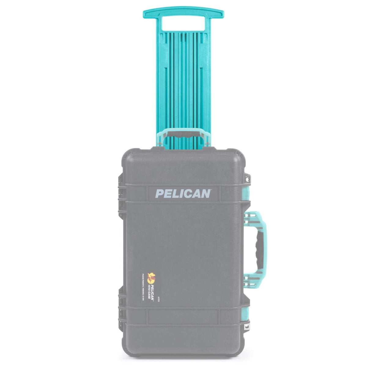 Pelican 1510 Replacement Trolley &amp; Wheel Housing Assembly, Teal ColorCase 