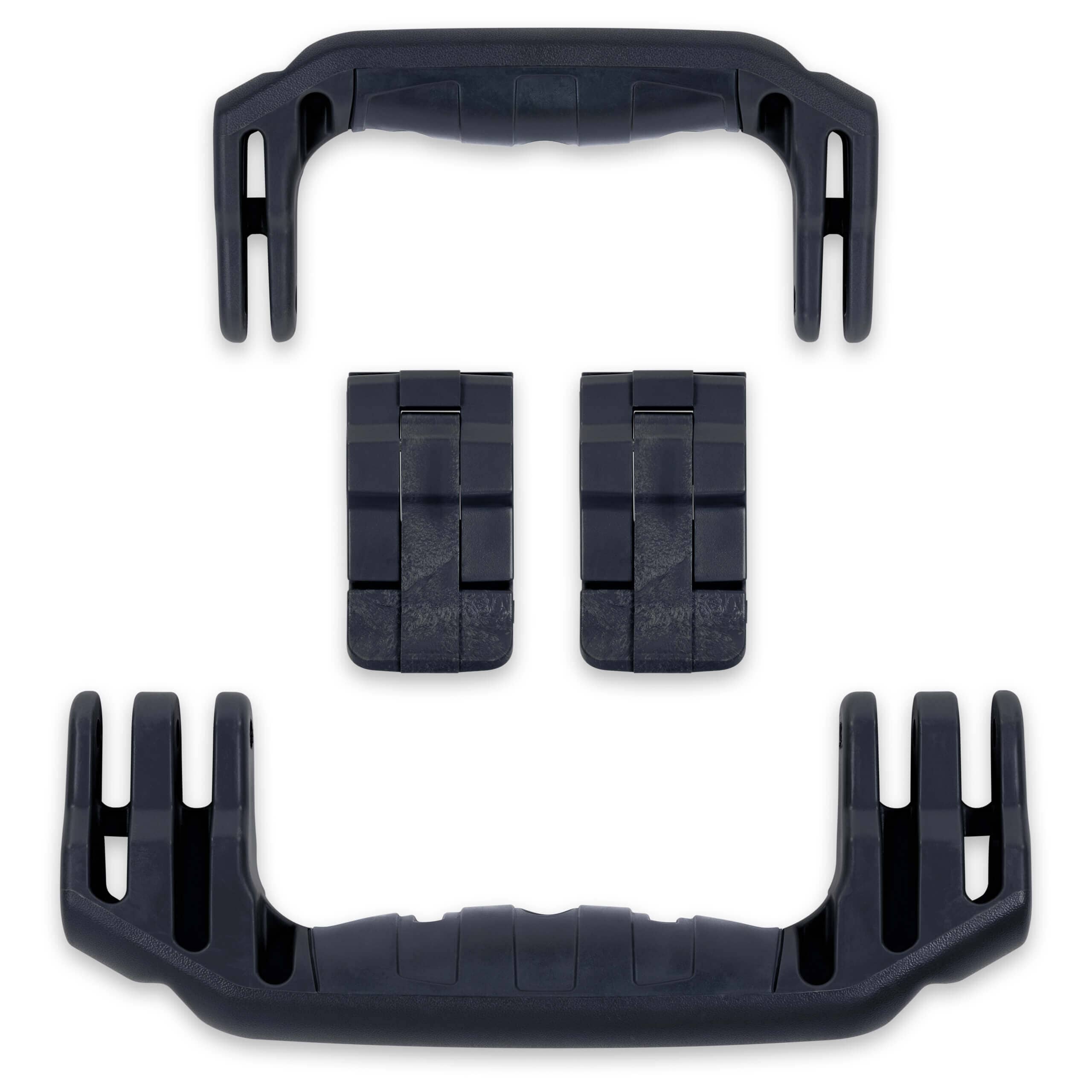Pelican 1510 Replacement Handles & Latches, Black (Set of 2 Handles, 2 Latches) ColorCase 