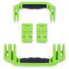 Pelican 1510 Replacement Handles & Latches, Lime Green (Set of 2 Handles, 2 Latches) ColorCase