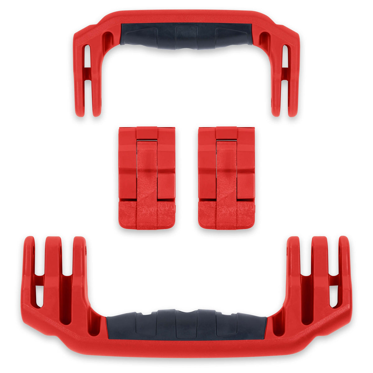 Pelican 1510 Replacement Handles &amp; Latches, Red (Set of 2 Handles, 2 Latches) ColorCase 