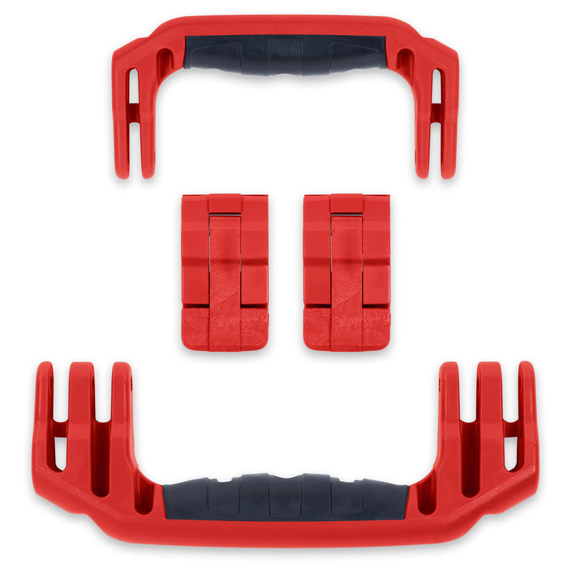 Pelican 1510 Replacement Handles & Latches, Red (Set of 2 Handles, 2 Latches) ColorCase 