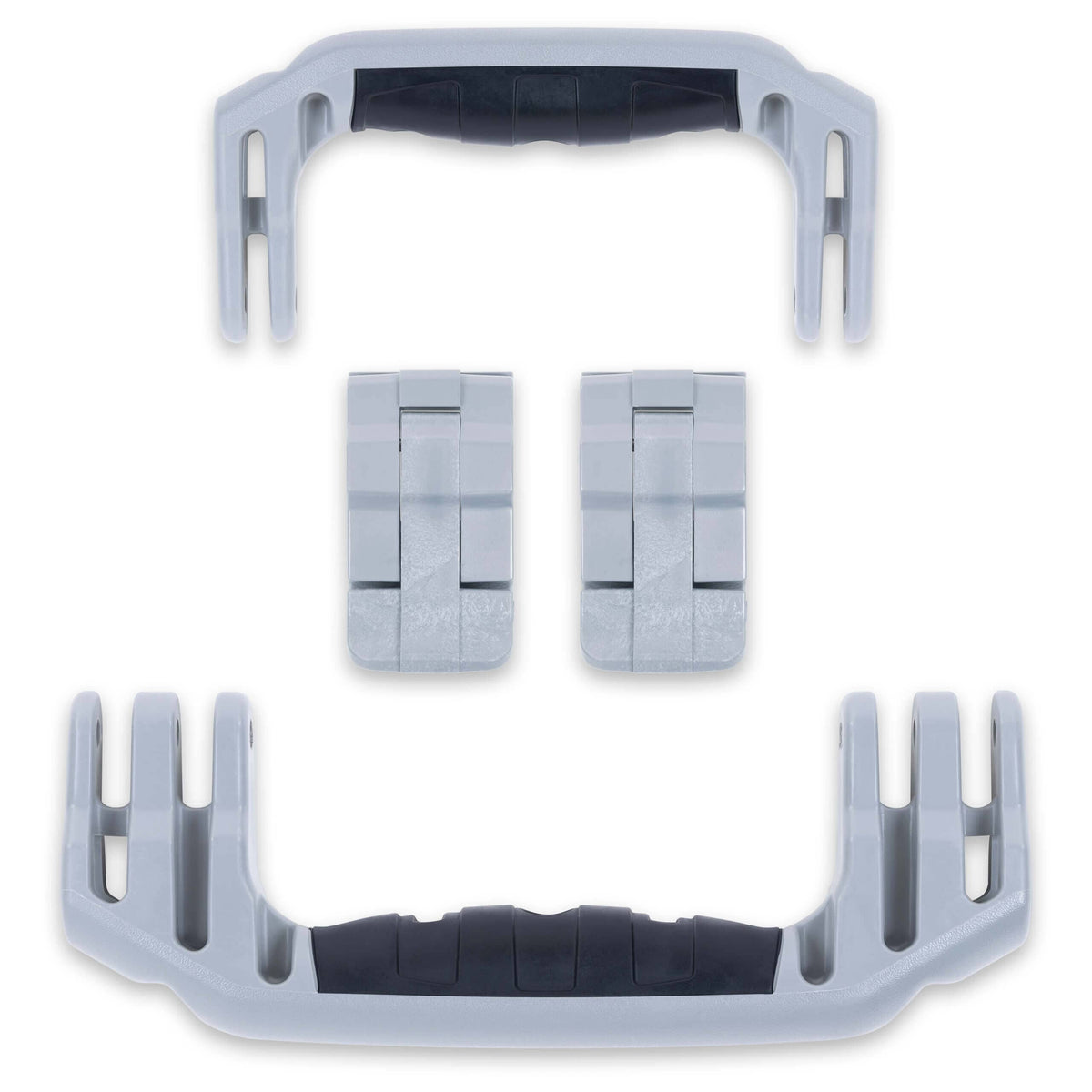 Pelican 1510 Replacement Handles &amp; Latches, Silver (Set of 2 Handles, 2 Latches) ColorCase 
