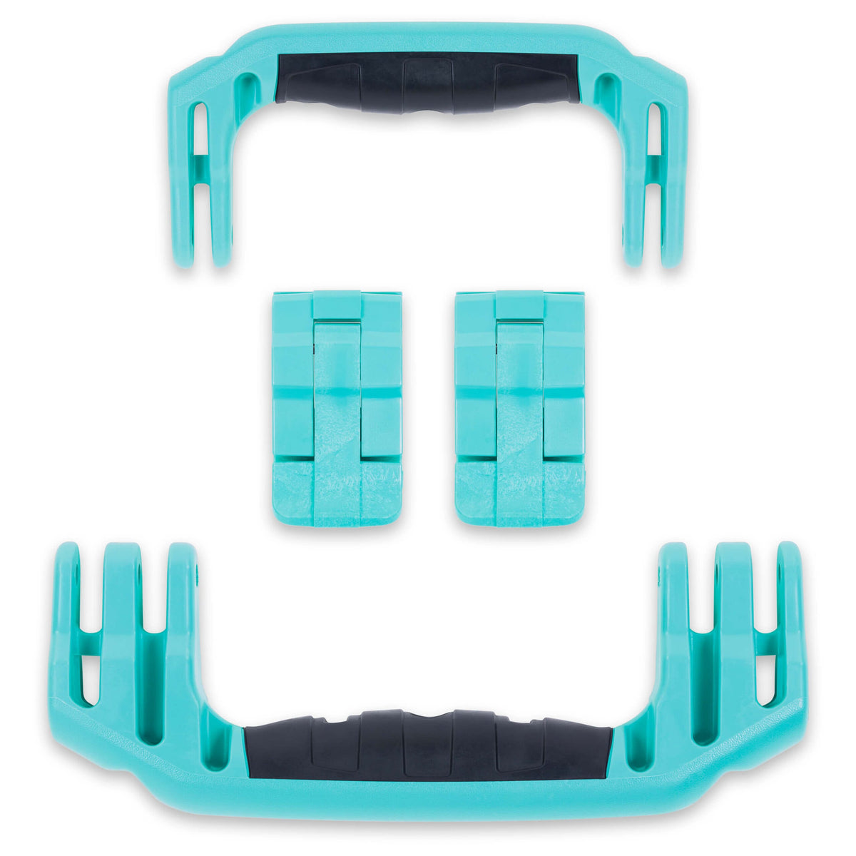 Pelican 1510 Replacement Handles &amp; Latches, Teal (Set of 2 Handles, 2 Latches) ColorCase 