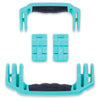 Pelican 1510 Replacement Handles & Latches, Teal (Set of 2 Handles, 2 Latches) ColorCase