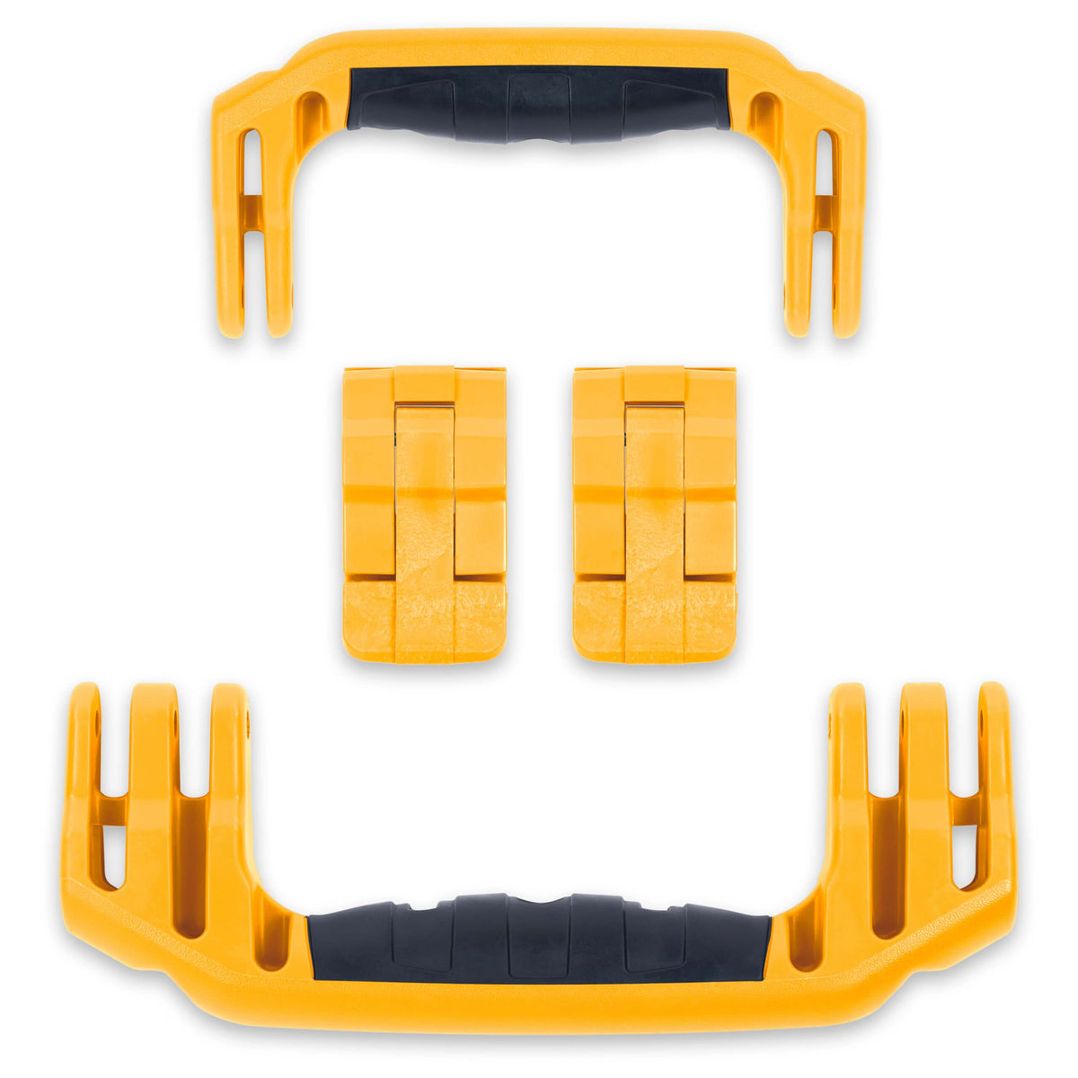 Pelican 1510 Replacement Handles &amp; Latches, Yellow (Set of 2 Handles, 2 Latches) ColorCase 