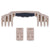 Pelican 1520 Replacement Handle & Latches, Desert Tan (Set of 1 Handle, 2 Standard Latches) ColorCase 