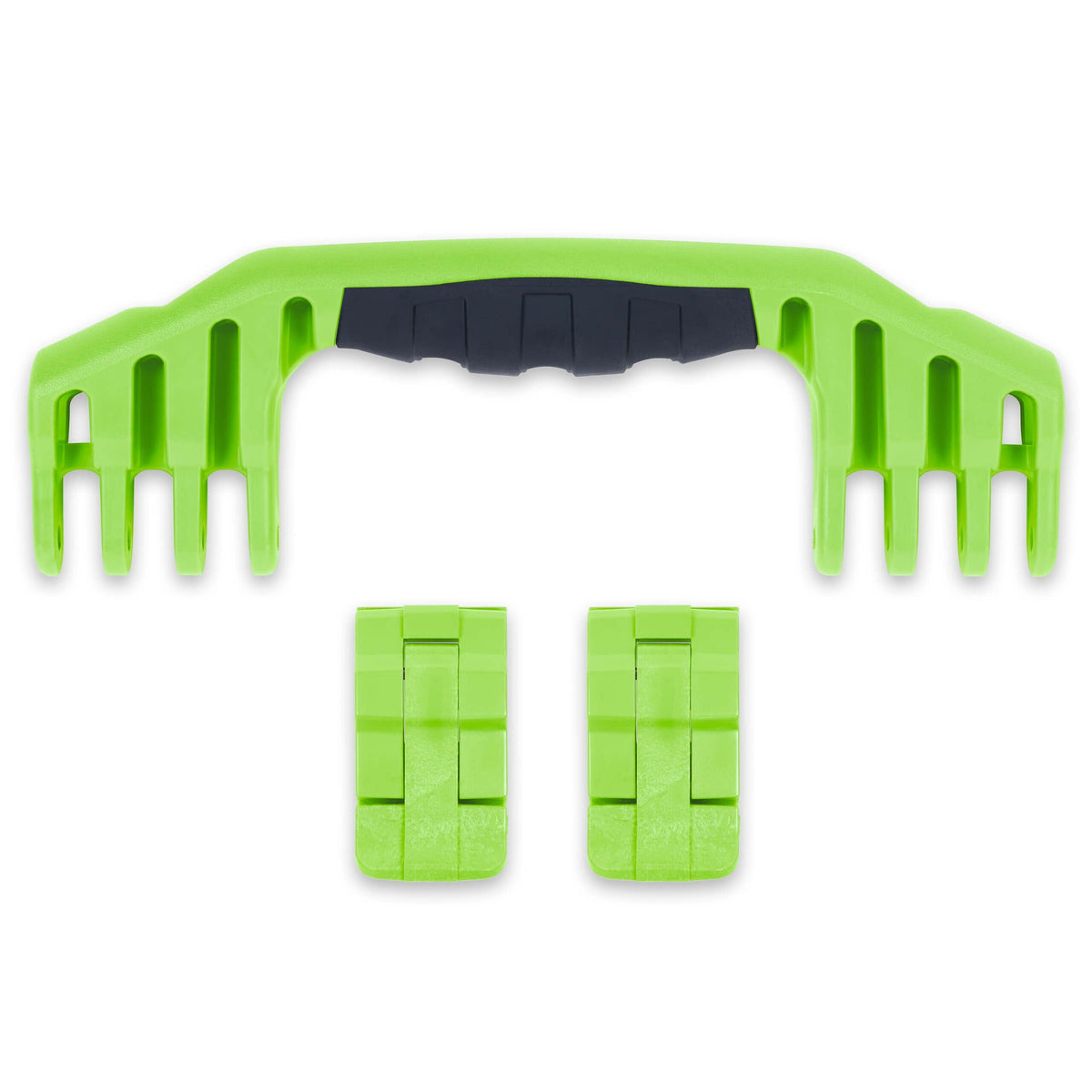 Pelican 1520 Replacement Handle &amp; Latches, Lime Green (Set of 1 Handle, 2 Standard Latches) ColorCase 