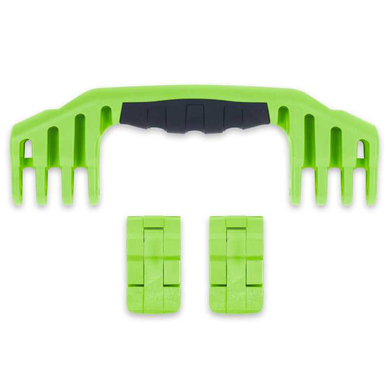 Pelican 1520 Replacement Handle & Latches, Lime Green (Set of 1 Handle, 2 Standard Latches) ColorCase 
