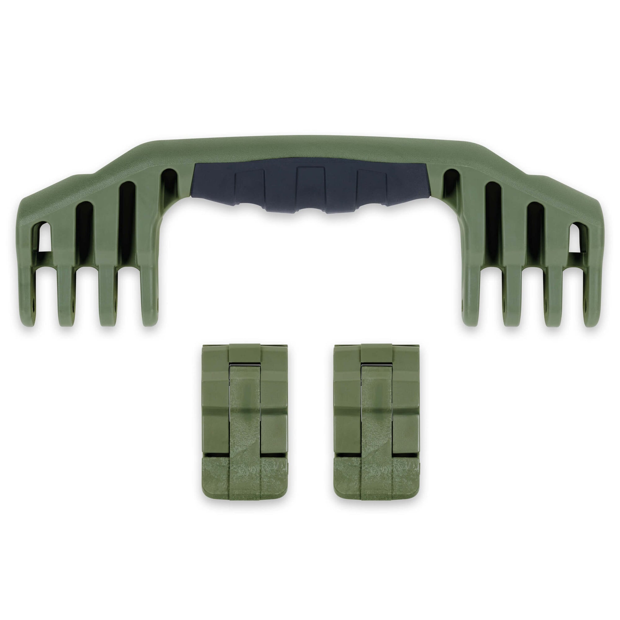 Pelican 1520 Replacement Handle & Latches, OD Green (Set of 1 Handle, 2 Standard Latches) ColorCase 