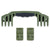 Pelican 1520 Replacement Handle & Latches, OD Green (Set of 1 Handle, 2 Standard Latches) ColorCase 