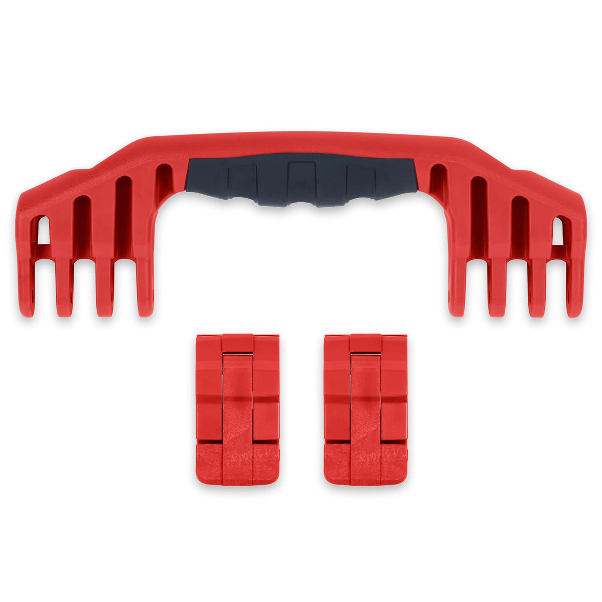 Pelican 1520 Replacement Handle &amp; Latches, Red (Set of 1 Handle, 2 Standard Latches) ColorCase 