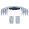 Pelican 1520 Replacement Handle & Latches, Silver (Set of 1 Handle, 2 Standard Latches) ColorCase