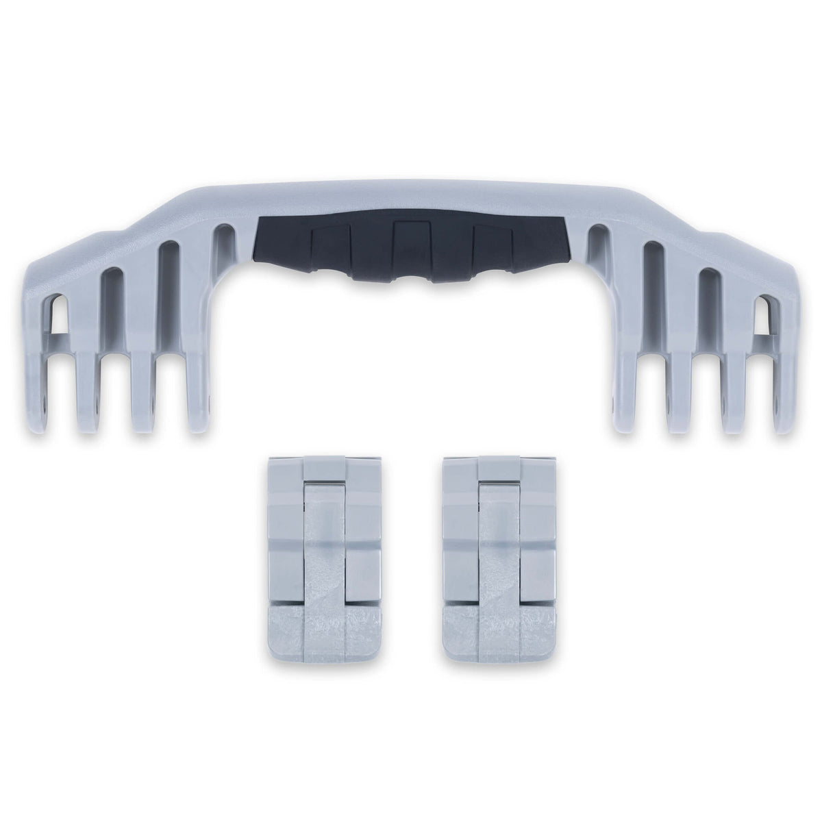Pelican 1520 Replacement Handle &amp; Latches, Silver (Set of 1 Handle, 2 Standard Latches) ColorCase 