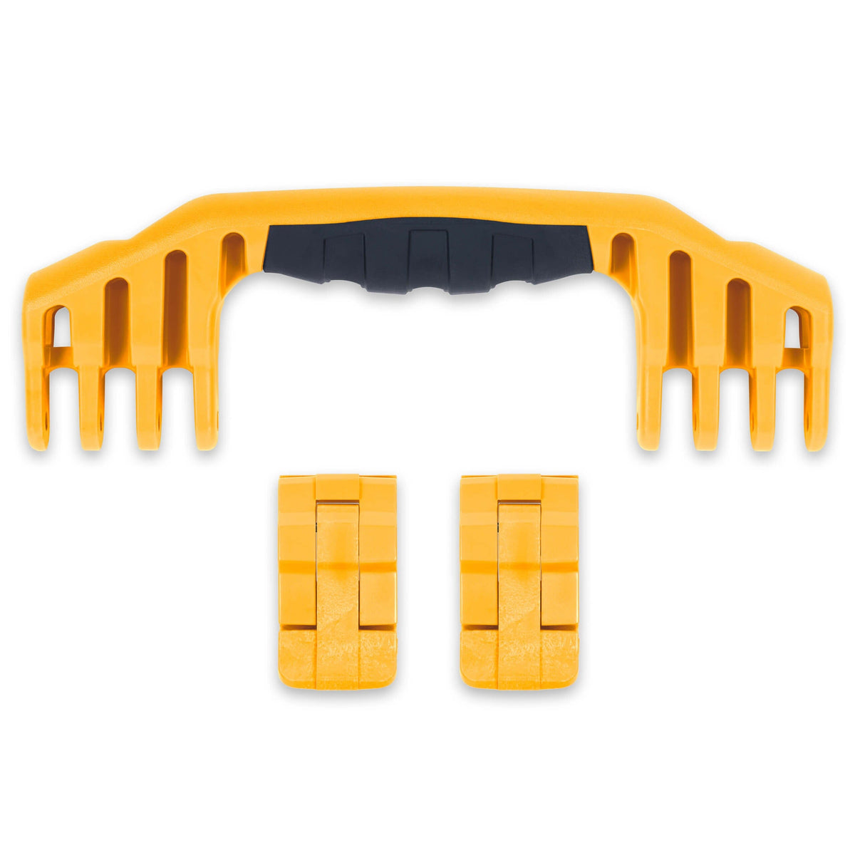 Pelican 1520 Replacement Handle &amp; Latches, Yellow (Set of 1 Handle, 2 Standard Latches) ColorCase 
