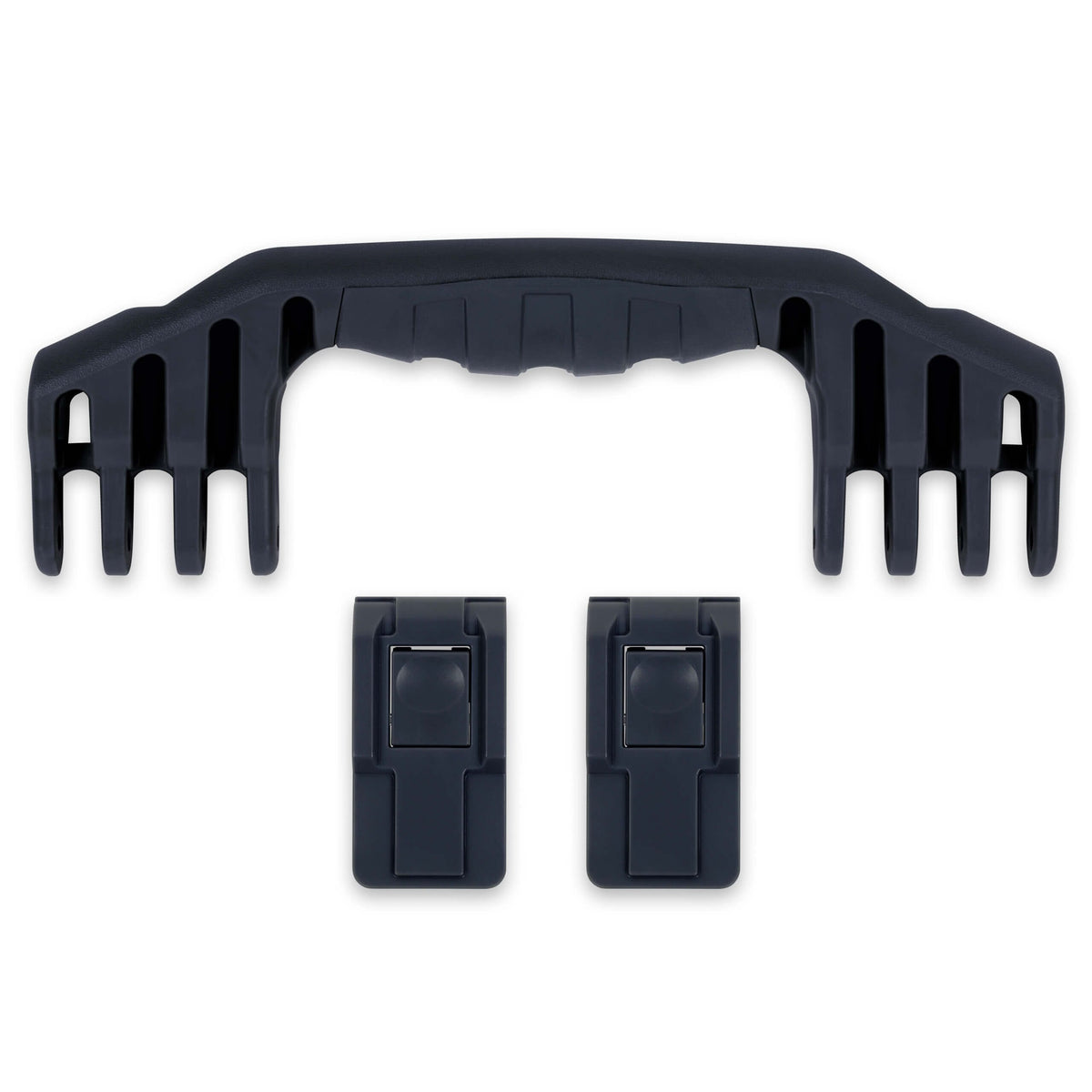 Pelican 1520 Replacement Handle &amp; Latches, Black (Set of 1 Handle, 2 Push-Button Latches) ColorCase 