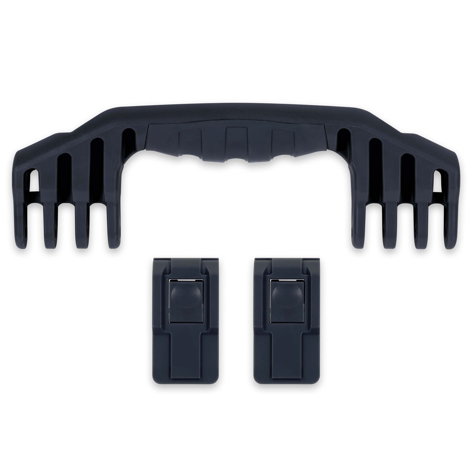 Pelican 1520 Replacement Handle & Latches, Black (Set of 1 Handle, 2 Push-Button Latches) ColorCase 