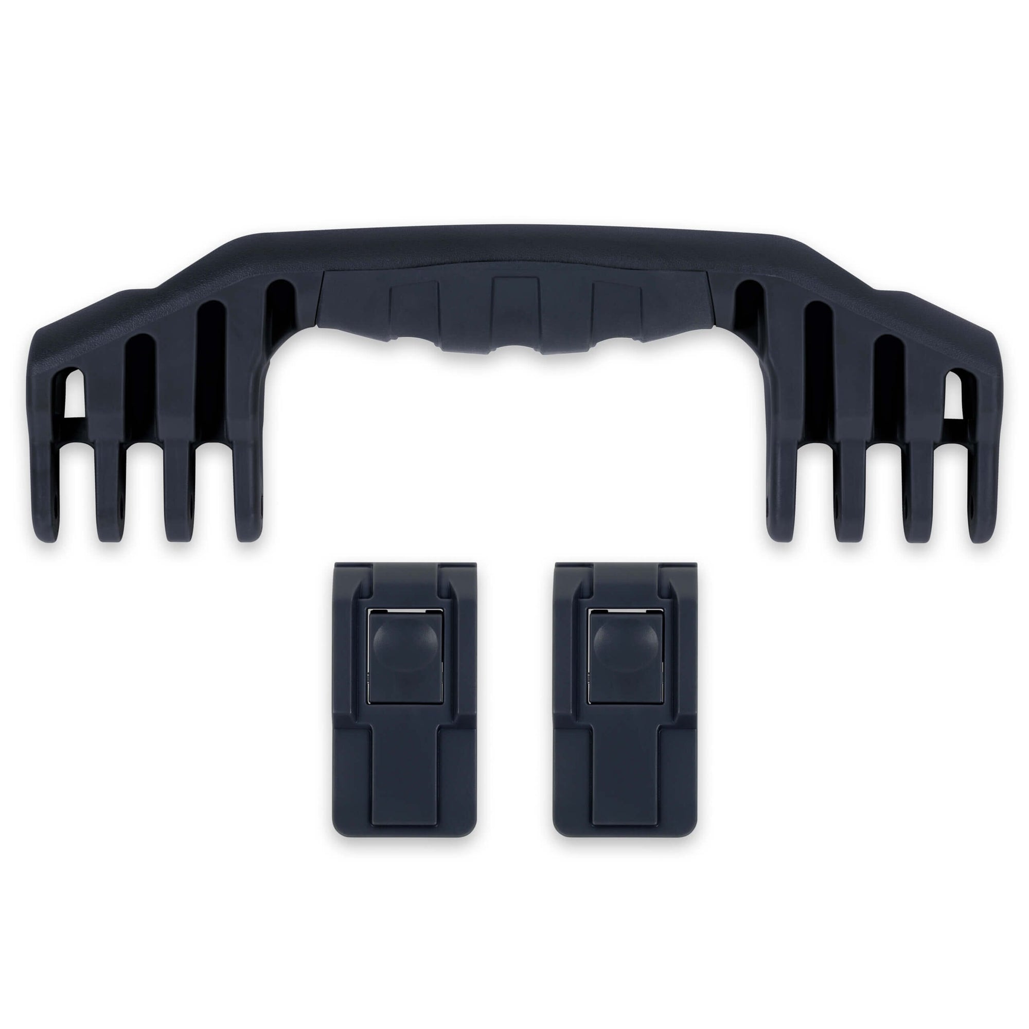 Pelican 1520 Replacement Handle & Latches, Black (Set of 1 Handle, 2 Push-Button Latches) ColorCase 