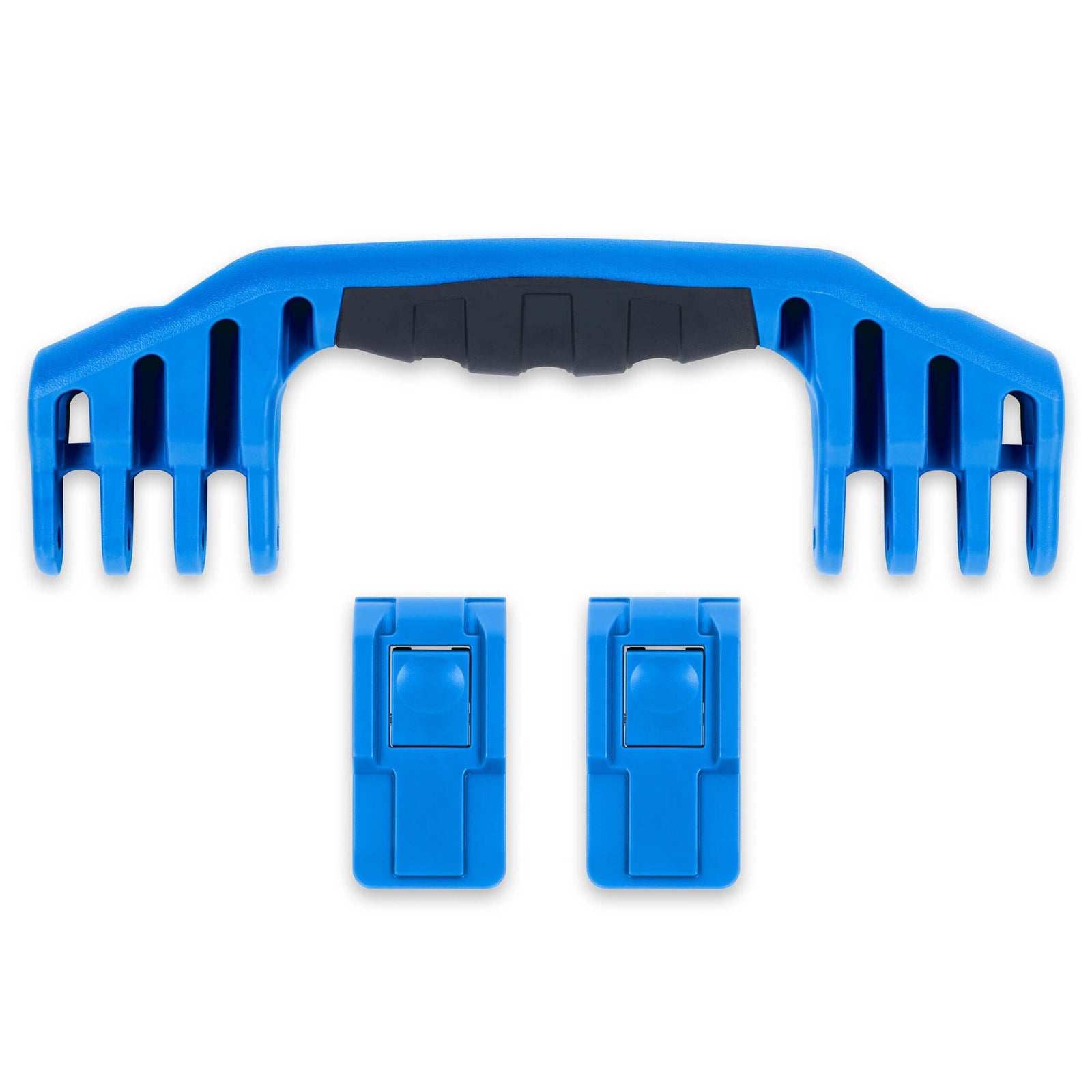 Pelican 1520 Replacement Handle & Latches, Blue (Set of 1 Handle, 2 Push-Button Latches) ColorCase 