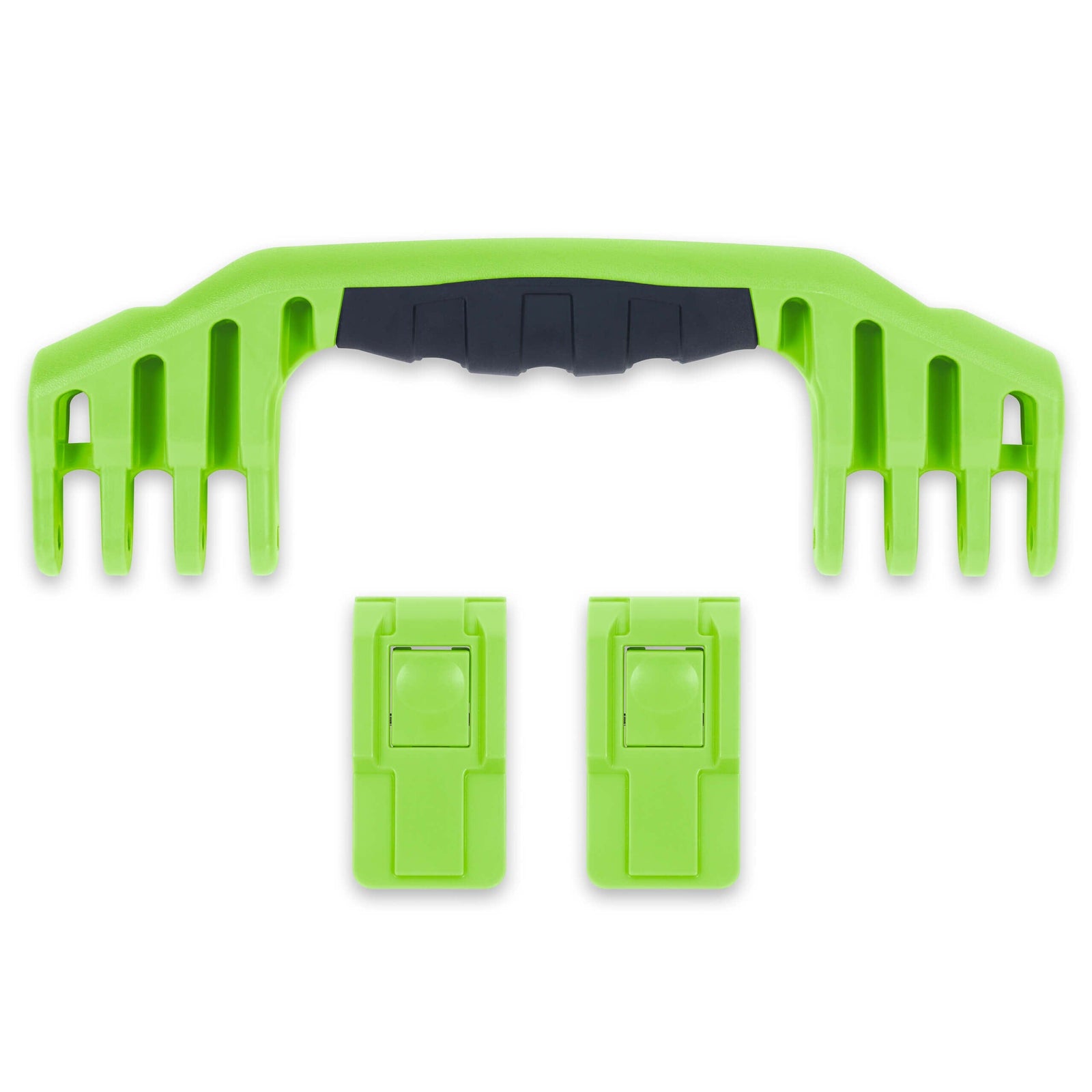 Pelican 1520 Replacement Handle & Latches, Lime Green (Set of 1 Handle, 2 Push-Button Latches) ColorCase 