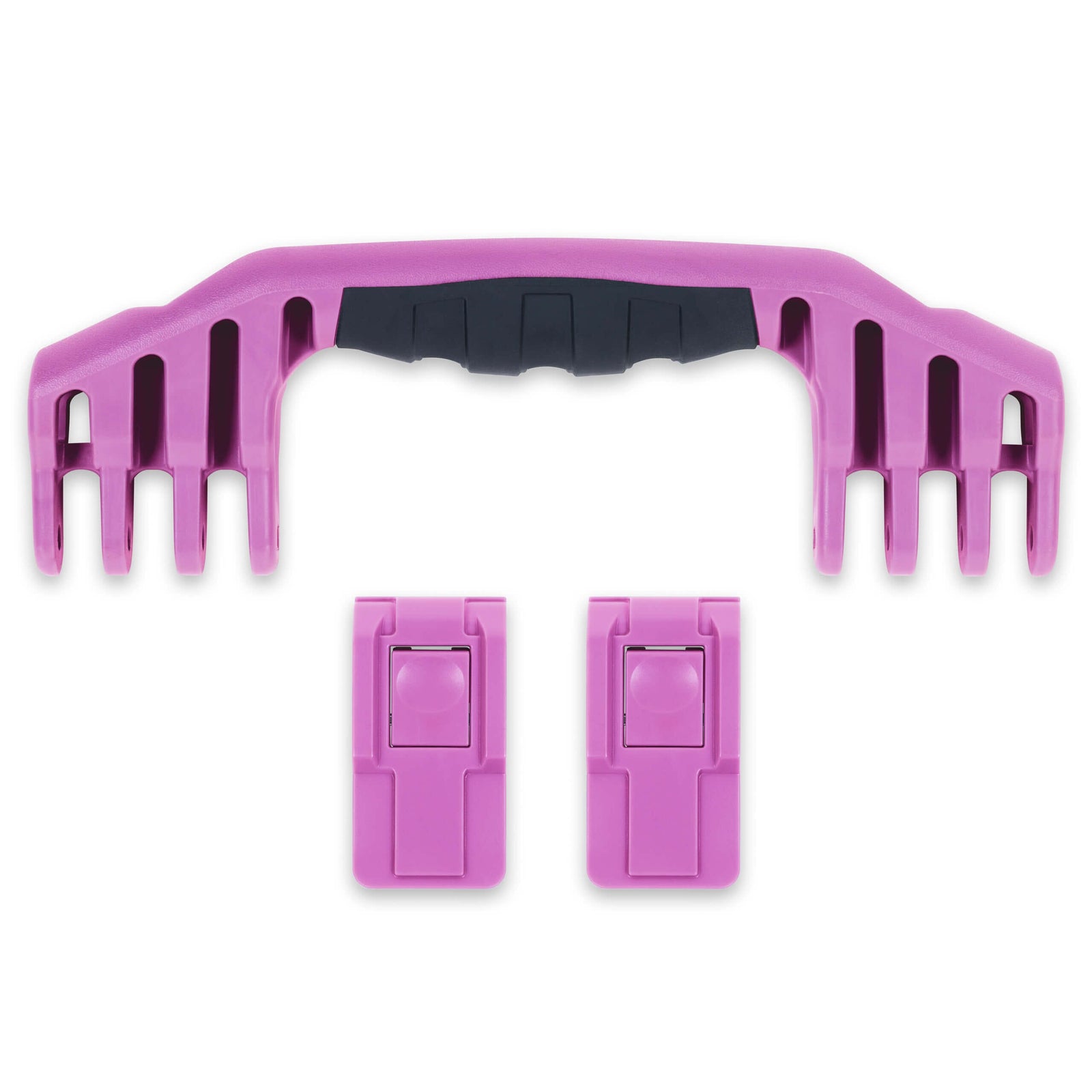 Pelican 1520 Replacement Handle & Latches, Magenta (Set of 1 Handle, 2 Push-Button Latches) ColorCase 