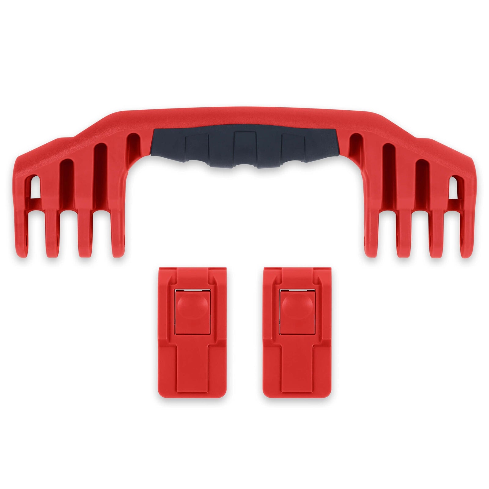 Pelican 1520 Replacement Handle & Latches, Red (Set of 1 Handle, 2 Push-Button Latches) ColorCase 