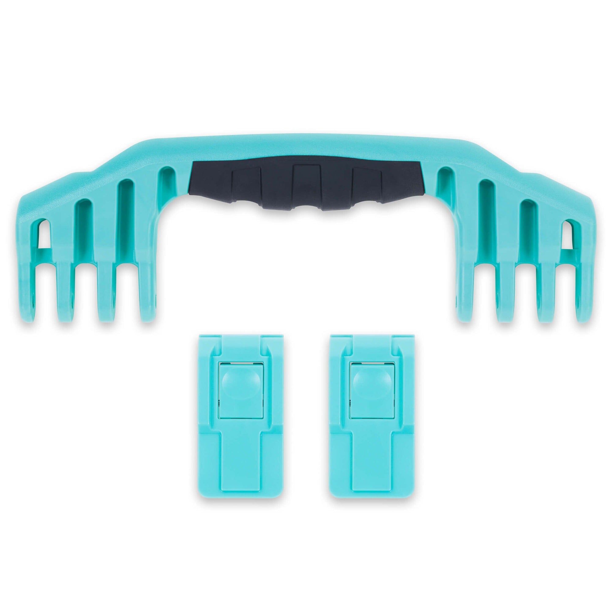 Pelican 1520 Replacement Handle & Latches, Teal (Set of 1 Handle, 2 Push-Button Latches) ColorCase 