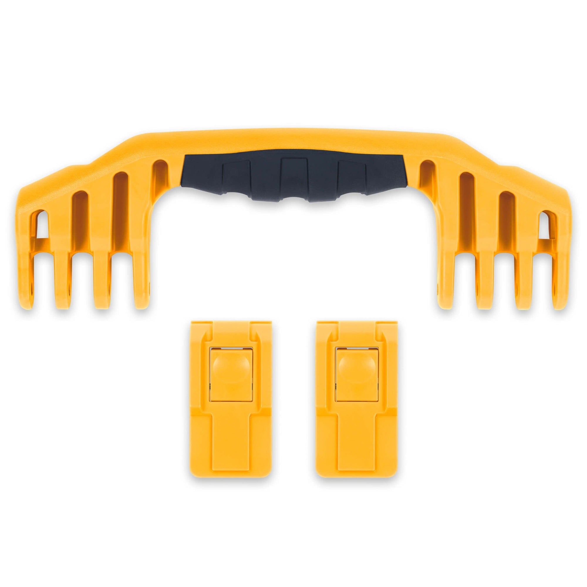 Pelican 1520 Replacement Handle & Latches, Yellow (Set of 1 Handle, 2 Push-Button Latches) ColorCase 