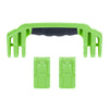 Pelican 1525 Air Replacement Handle & Latches, Lime Green (Set of 1 Handle, 2 Latches) ColorCase