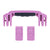 Pelican 1525 Air Replacement Handle & Latches, Magenta (Set of 1 Handle, 2 Latches) ColorCase 
