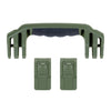 Pelican 1525 Air Replacement Handle & Latches, OD Green (Set of 1 Handle, 2 Latches) ColorCase