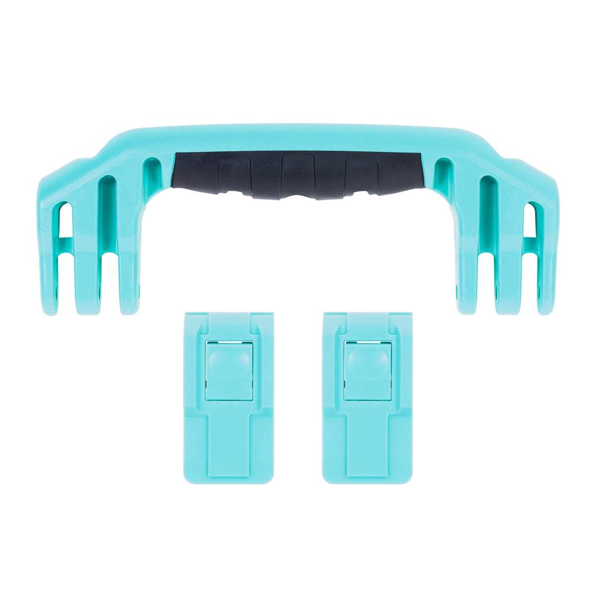 Pelican 1525 Air Replacement Handle &amp; Latches, Teal (Set of 1 Handle, 2 Latches) ColorCase 