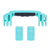 Pelican 1525 Air Replacement Handle & Latches, Teal (Set of 1 Handle, 2 Latches) ColorCase 