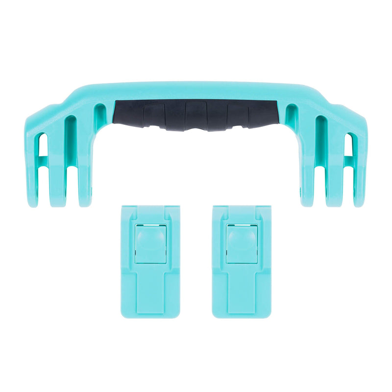 Pelican 1525 Air Replacement Handle & Latches, Teal (Set of 1 Handle, 2 Latches) ColorCase 