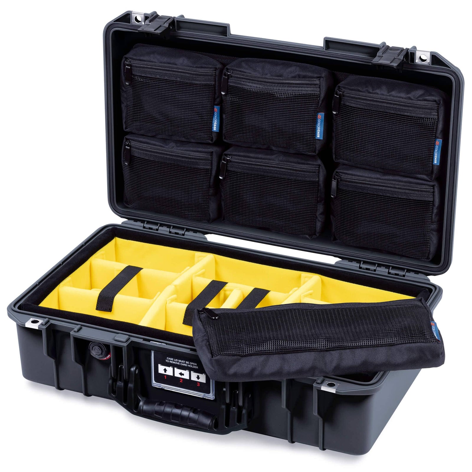 Pelican 1525 Air Case, Black ColorCase 