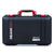 Pelican 1525 Air Case, Black with Red Handle & Latches ColorCase 