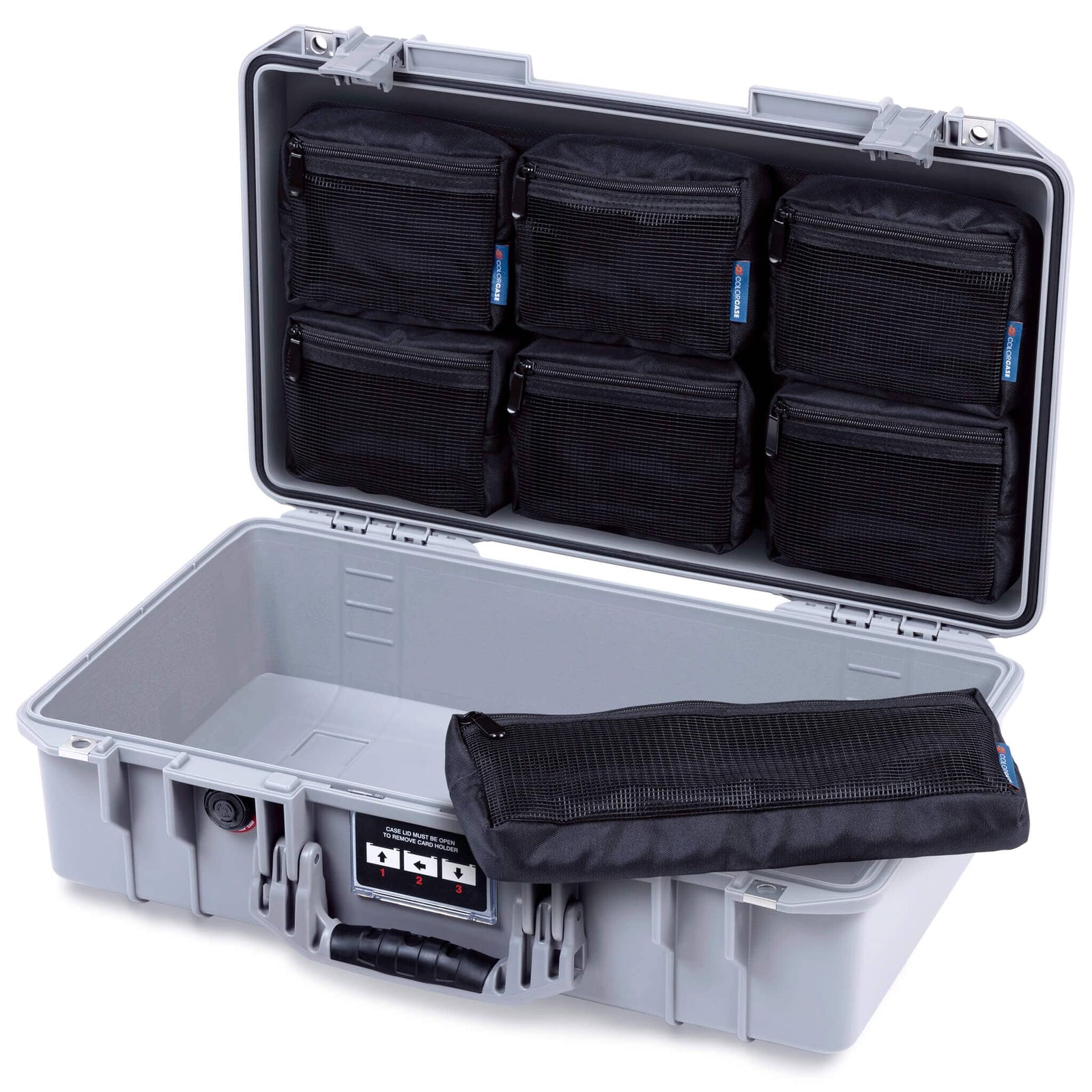 Pelican 1525 Air Case, Silver ColorCase 
