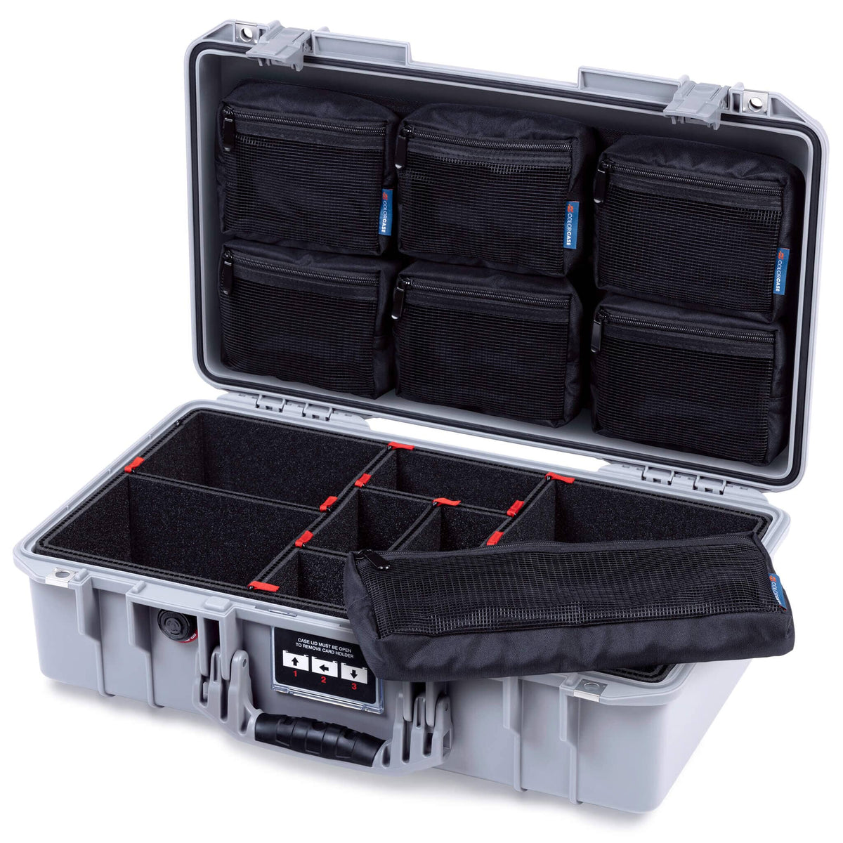 Pelican 1525 Air Case, Silver ColorCase 