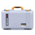 Pelican 1525 Air Case, Silver with Yellow Handle & Latches ColorCase 