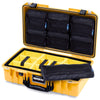 Pelican 1525 Air Case, Yellow with Black Handle & Latches ColorCase