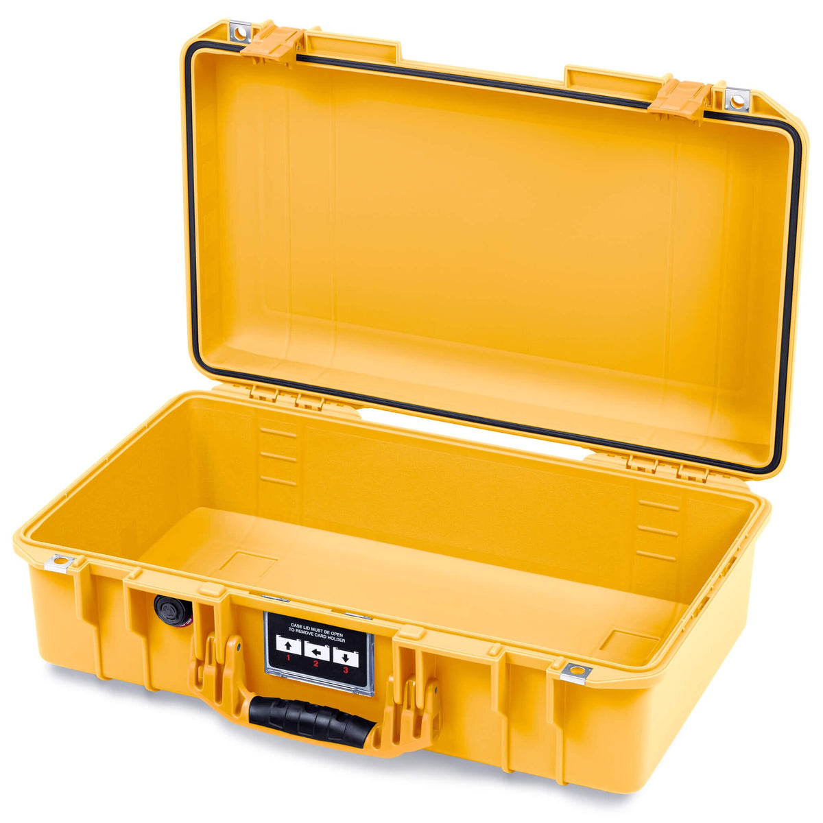 Pelican 1525 Air Case, Yellow None (Case Only) ColorCase 015250-0000-240-241
