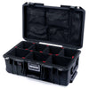 Pelican 1535 Air Case, Black TrekPak Divider System with Mesh Lid Organizer ColorCase 015350-0120-110-111