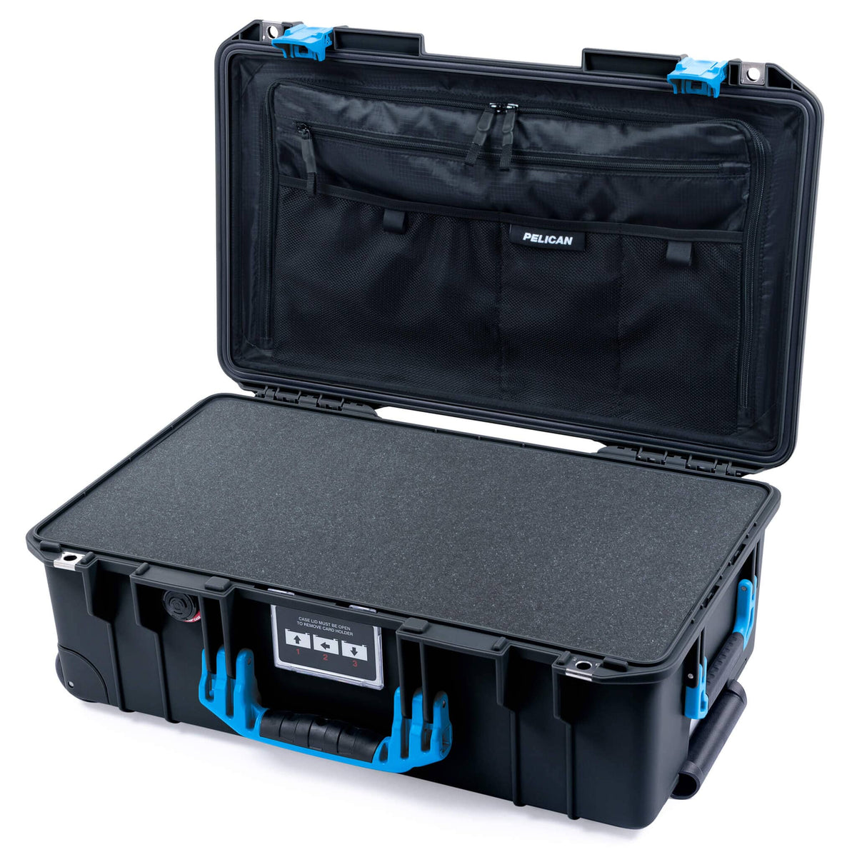 Pelican 1535 Air Carry-on Case - Black &amp; Blue