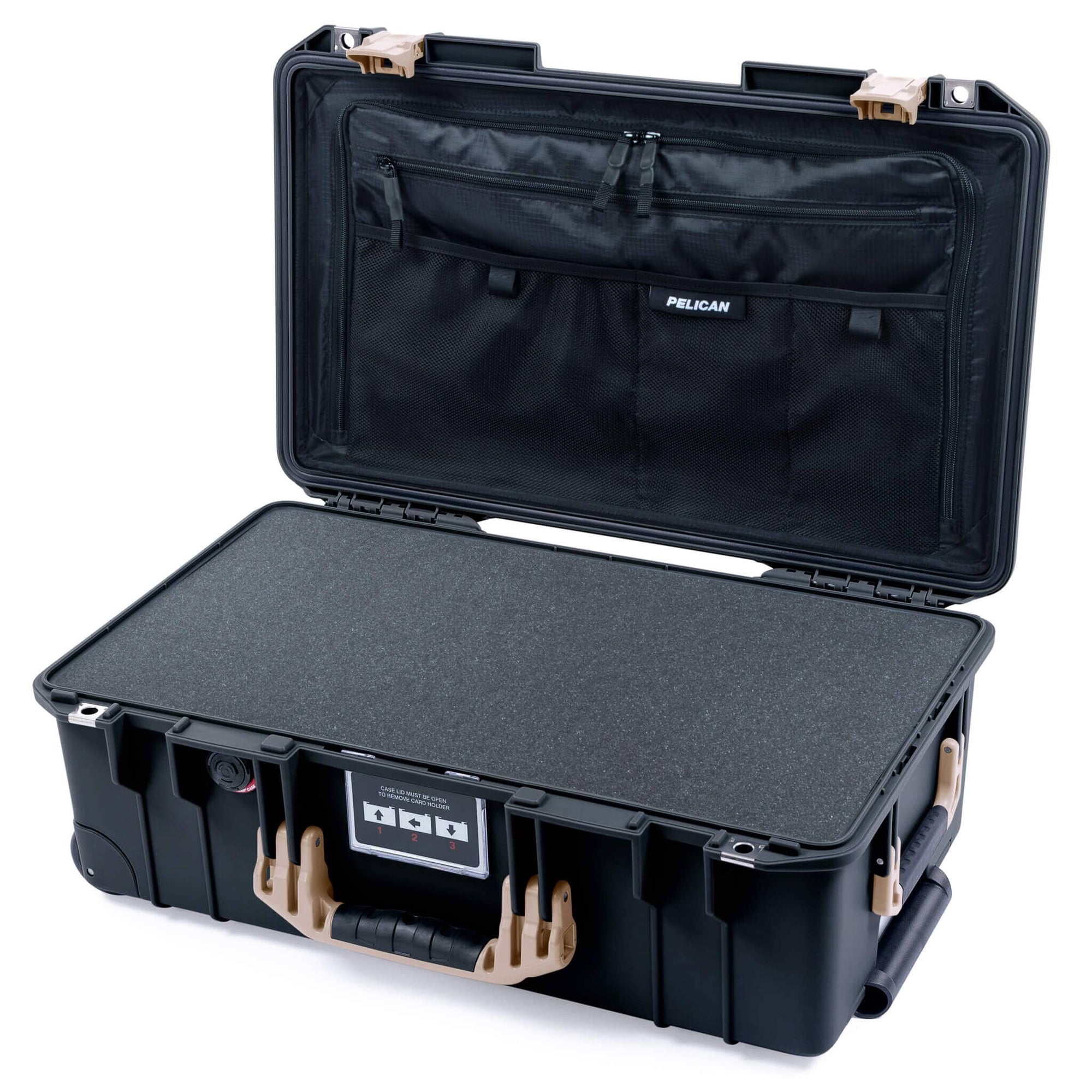 Pelican Air 1535 ケース フォーム付き - ブラック Amazon.com : Pelican Air 1535 Carry-on Case by ColorCase