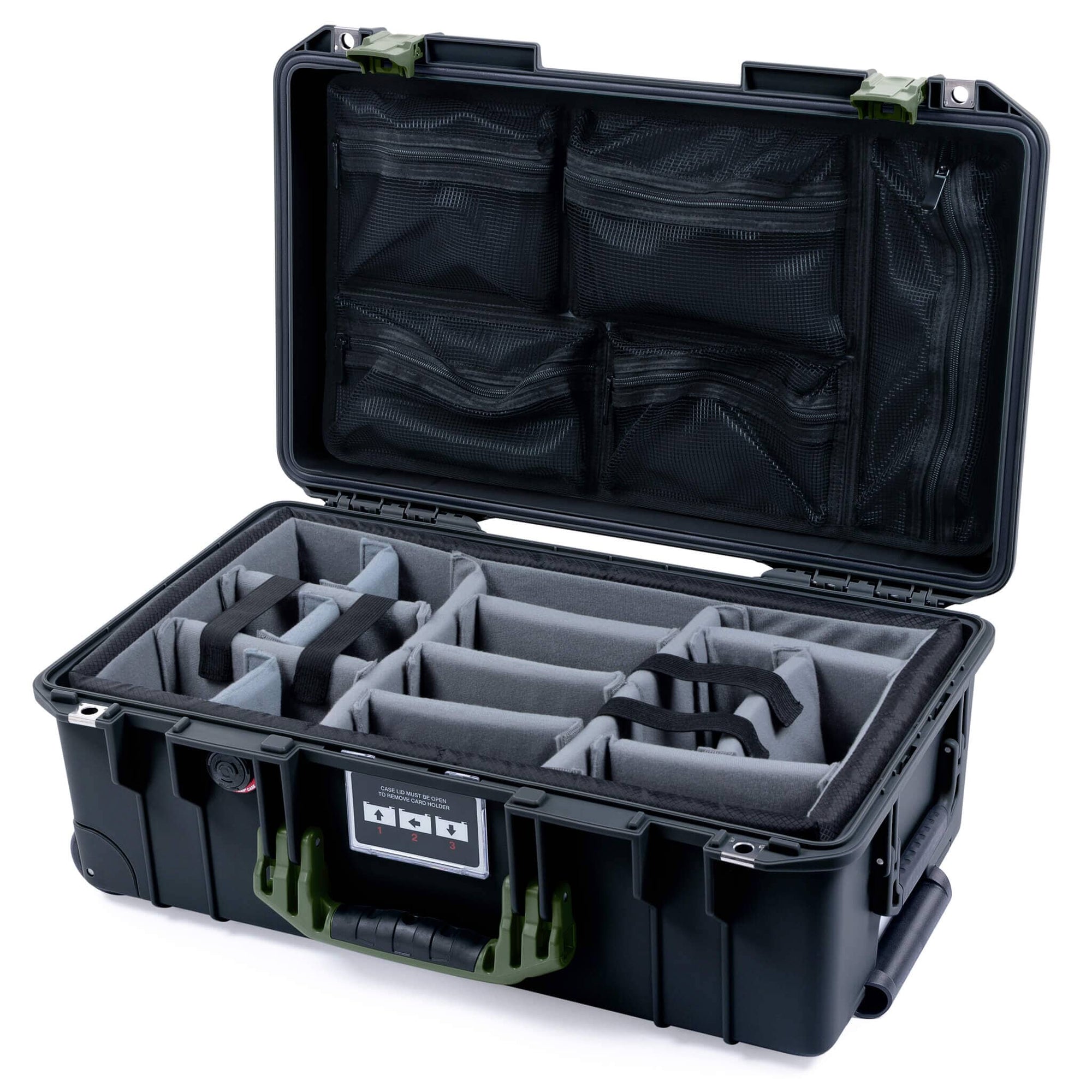 PELICAN AIR 1535TRVL MADEINUSA ブラック Black Pelican 1535 Air Case - Push-Button Latches